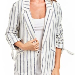 DREW linen blazer- Size Small NWT
